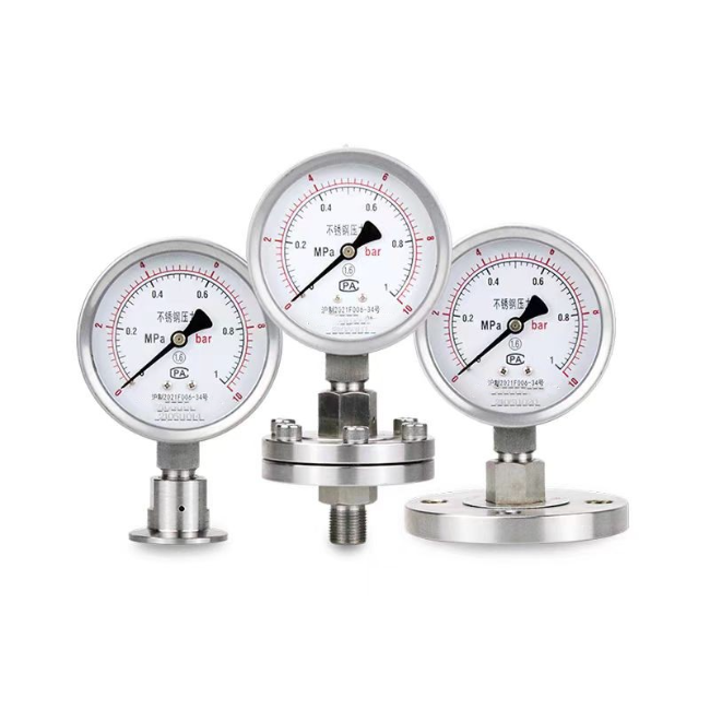 隔膜壓力表